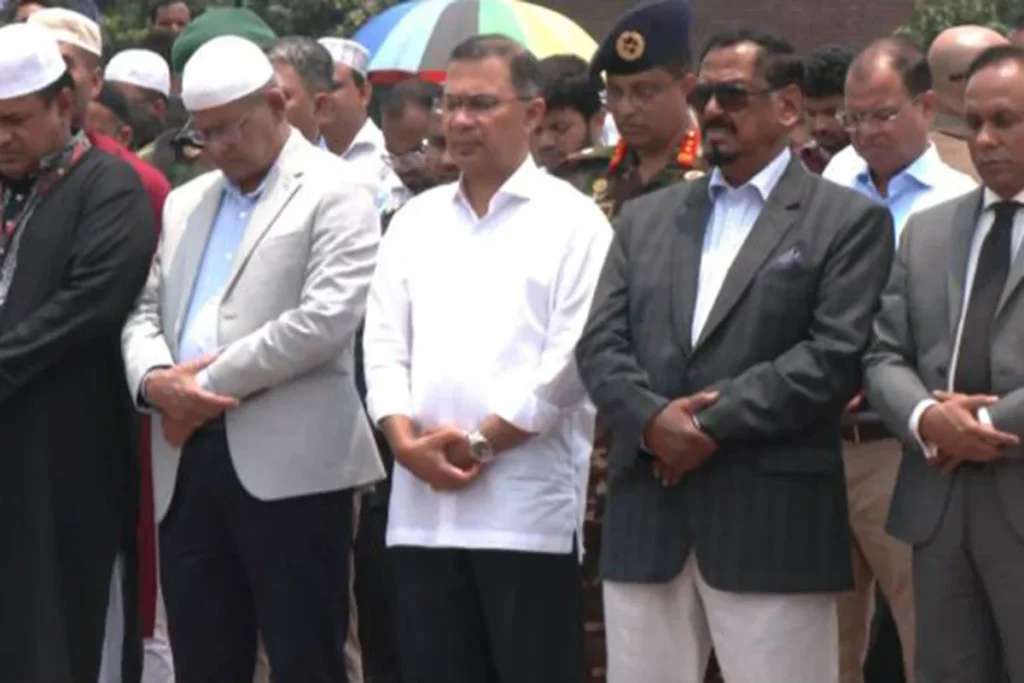 সাবেক স্বাস্থ্য প্রতিমন্ত্রী ও একমি ল্যাবরেটরিজের এমডি মিজানুর রহমান সিনহার জানাজা সম্পন্ন