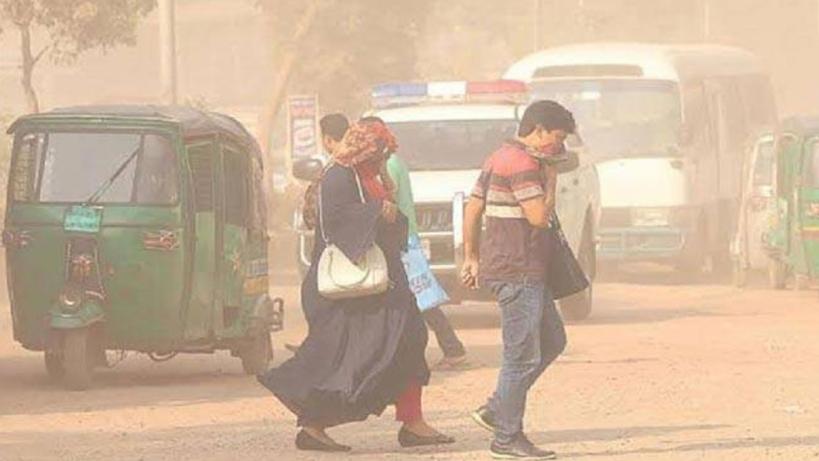 দূষিত শহরের তালিকায় আবারও শীর্ষে ঢাকা