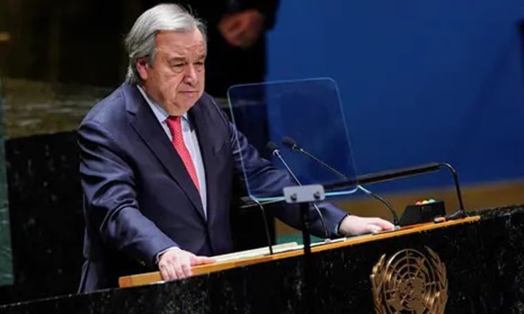 UN chief condemns Russian ‘affront’ in Ukraine as assembly meets