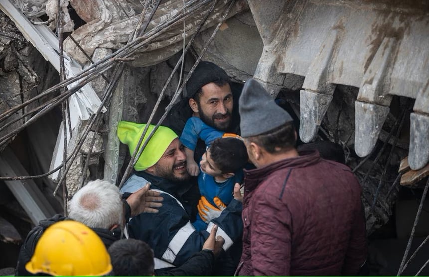 Children rescued as Turkey-Syria quake toll nears 24,000