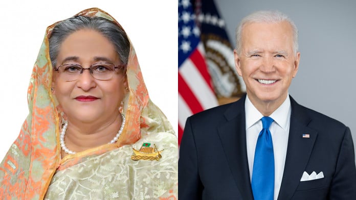 Biden greets Bangladesh PM, people on Independence Day