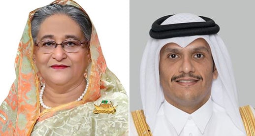 Qatar PM expresses keenness to strengthen relations with Bangladesh