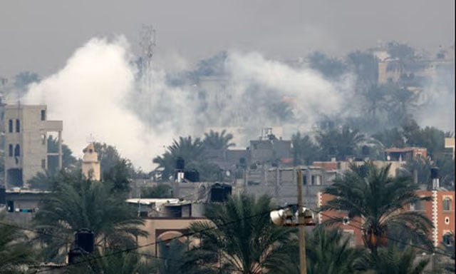 Israel-Hamas battles rage in south Gaza city