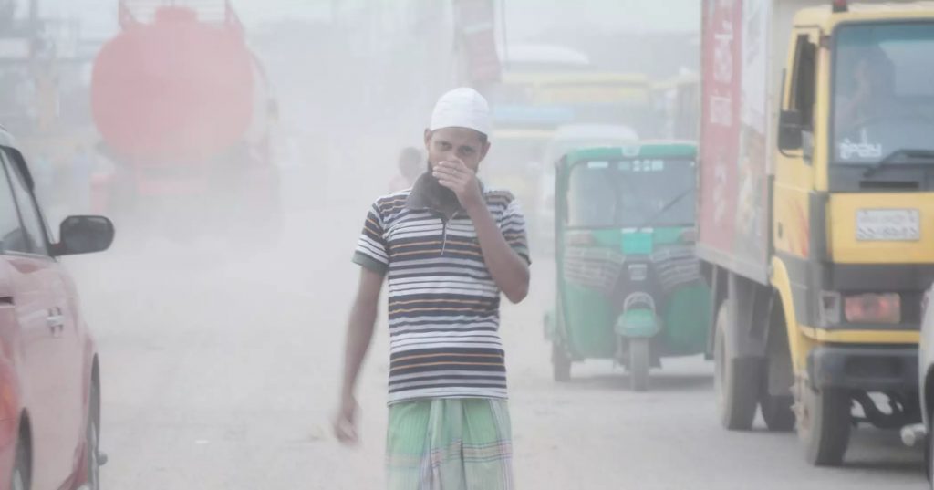 Dhaka’s air quality worst in the world this morning