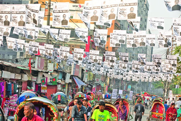 প্রতীক পেয়েই প্রচারে প্রার্থীরা মিছিল, মশাল মিছিল বা শোভাযাত্রা নিষিদ্ধ