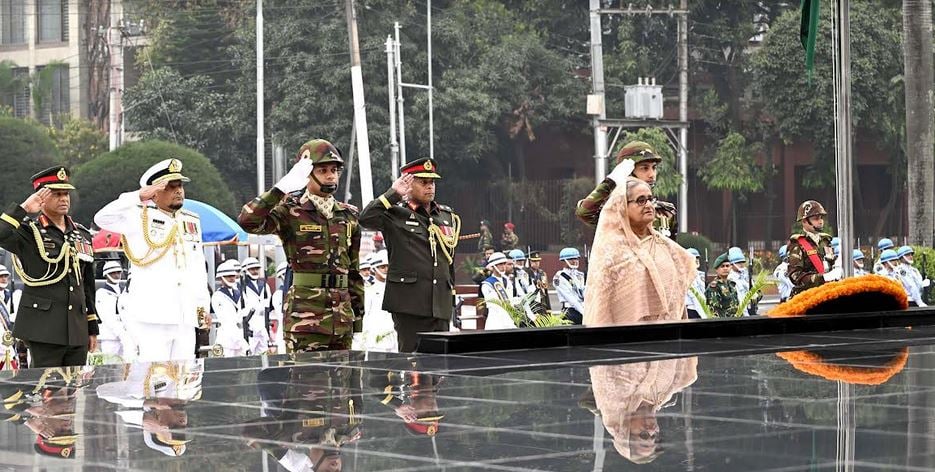 PM pays homage to Armed Forces martyrs at Shikha Anirban