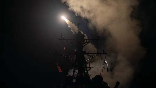 US strikes two Huthi missiles in Yemen: military