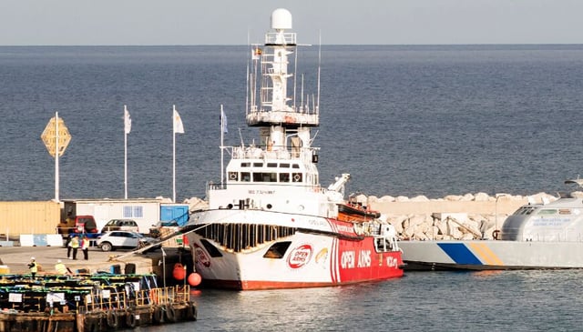 Aid boat readied as Gaza fighting rages before Ramadan