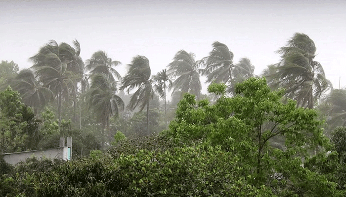 দেশের দুই বিভাগে ঝড়-বৃষ্টির আভাস  হচ্ছে।