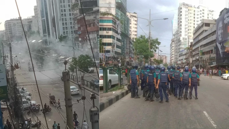 বিএনপির কেন্দ্রীয় কার্যালয়ের সামনে ককটেল বিস্ফোরণ, পুলিশ মোতায়েন