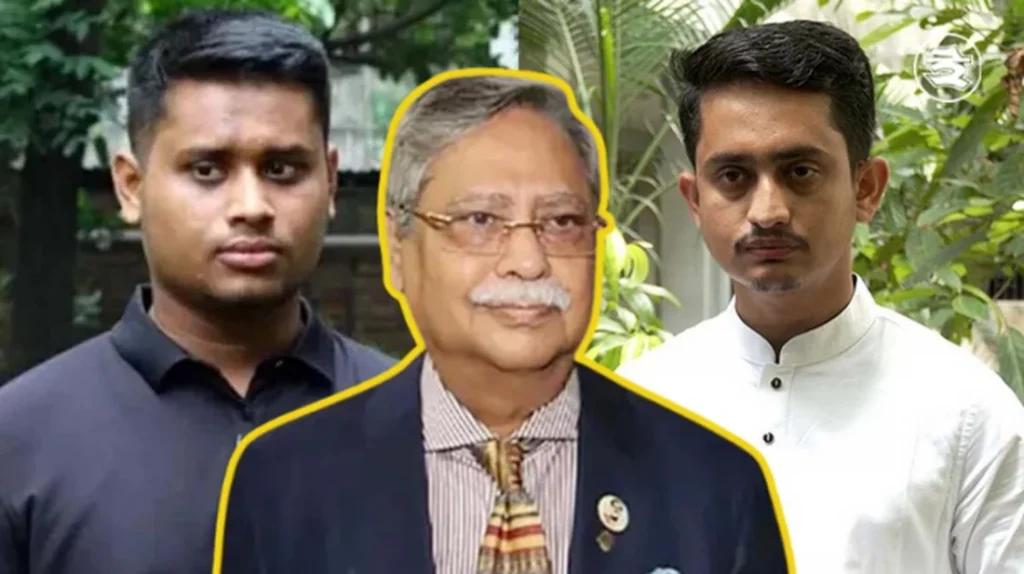 রাষ্ট্রপতির অপসারণ দাবি ছাত্র আন্দোলনের দুই শীর্ষ সমন্বয়কের