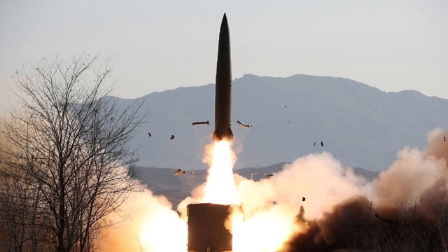 North Korea fires suspected short-range ballistic missiles