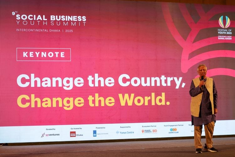 Youth can change world, CA tells Social Business Youth Summit