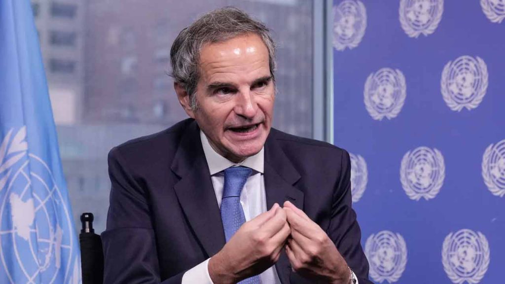 ইরান পারমাণবিক অস্ত্র তৈরি করছে না—আইএইএ প্রধান রাফায়েল গ্রোসি