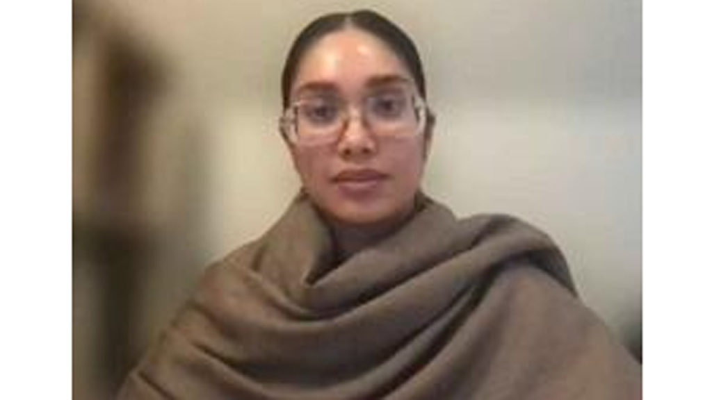 জাইমা রহমান প্রথমবার বিএনপির সভায় অংশগ্রহণ