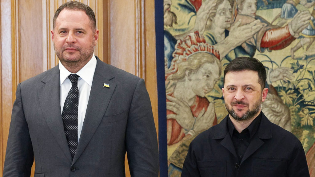 ইউক্রেনের প্রেসিডেন্টের চিফ অব স্টাফ আন্দ্রি ইয়ারম্যাকের পদত্যাগ