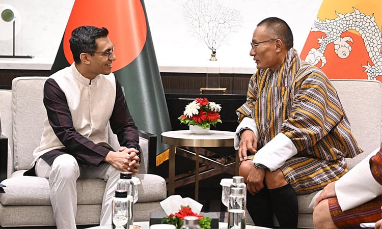 BIDA Executive Chairman Meets Bhutanese Prime Minister During Visit to Dhaka