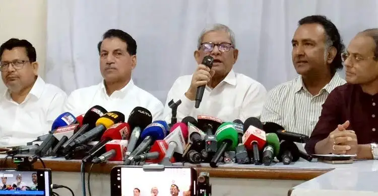 ৭ নভেম্বরের চেতনায় জাতিকে ঐক্যবদ্ধ করার আহ্বান মির্জা ফখরুলের