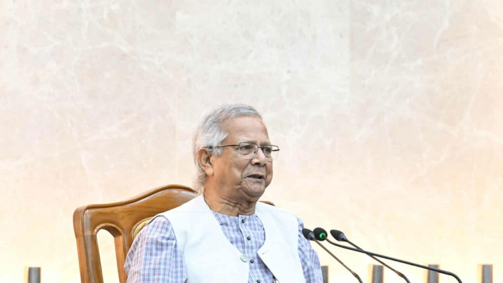 প্রধান উপদেষ্টা প্রফেসর মুহাম্মদ ইউনূসের নির্দেশনা: আগামী নির্বাচন “দেশ রক্ষার নির্বাচন”