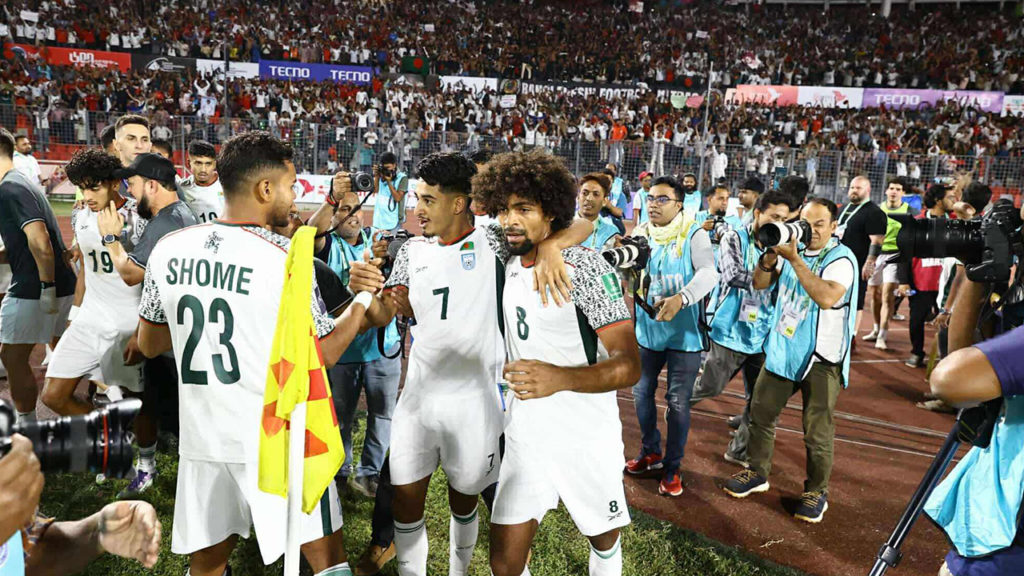 বাংলাদেশের দুই দশকের অপেক্ষা শেষ করে ভারতের বিপক্ষে জয়