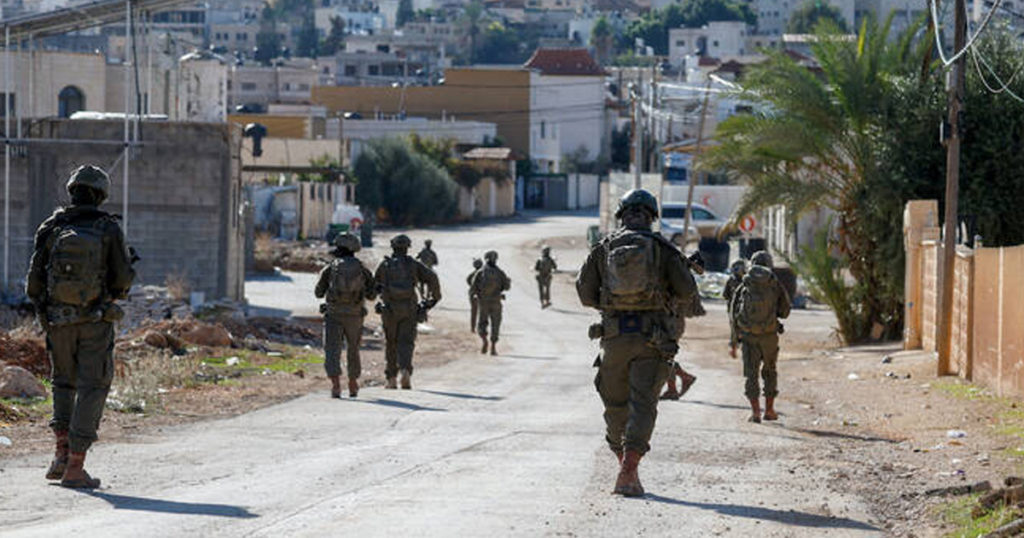 ইসরায়েলি সেনা পশ্চিম তীরে নতুন সন্ত্রাসবিরোধী অভিযান শুরু করেছে