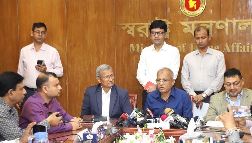 Home Adviser Says Law and Order Improved, Urges Earthquake Preparedness