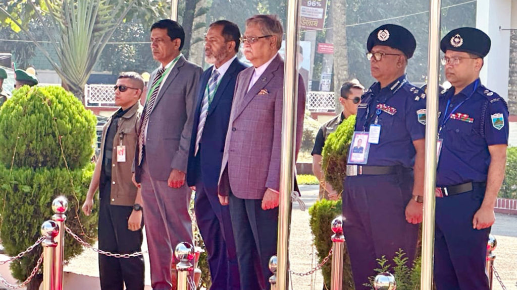 রাষ্ট্রপতির দুই দিনের সরকারি সফরে নিজ জেলা পাবনায় আগমন