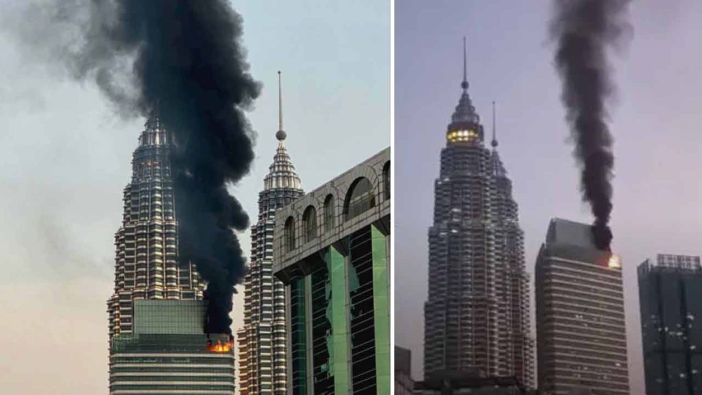 কুয়ালালামপুরের পেট্রোনাস টাওয়ার–৩ ভবনে আগুন, হতাহতের খবর নেই