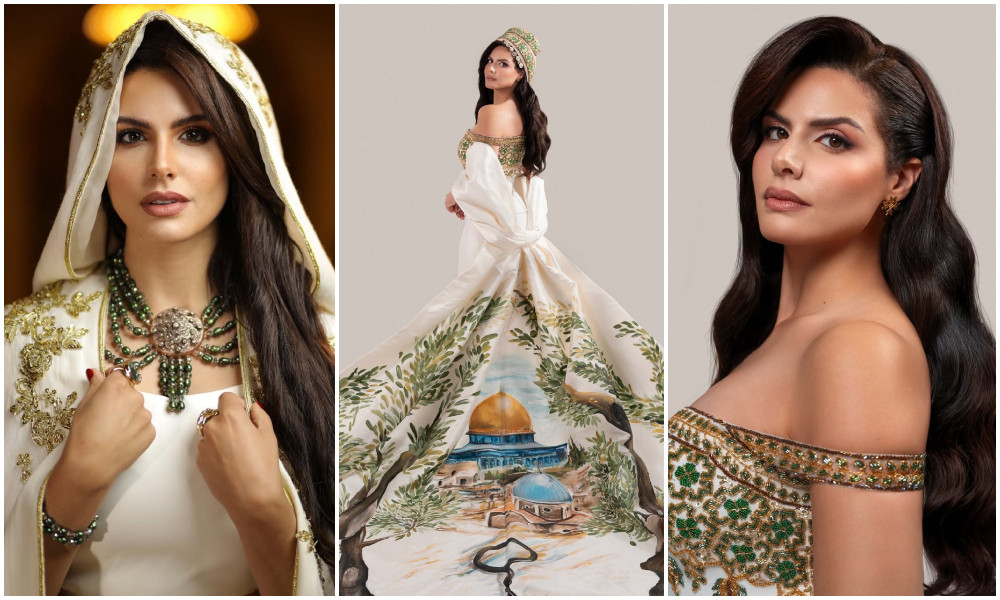 মিস ইউনিভার্সে প্রথমবার ফিলিস্তিনের প্রতিনিধিত্ব করে ইতিহাস গড়লেন নাদিন আইয়ুব