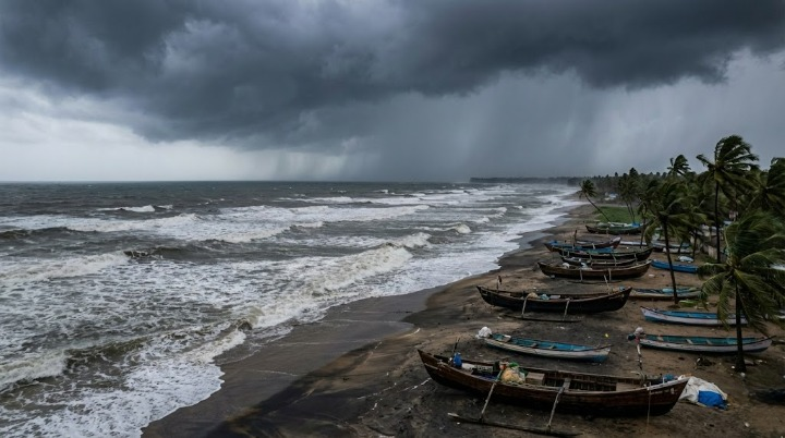 ঘূর্ণিঝড় ‘ডিটওয়াহ’ উত্তর-উত্তরপশ্চিম দিকে অগ্রসর, চারটি প্রধান সমুদ্র বন্দরে সতর্কতা জারি