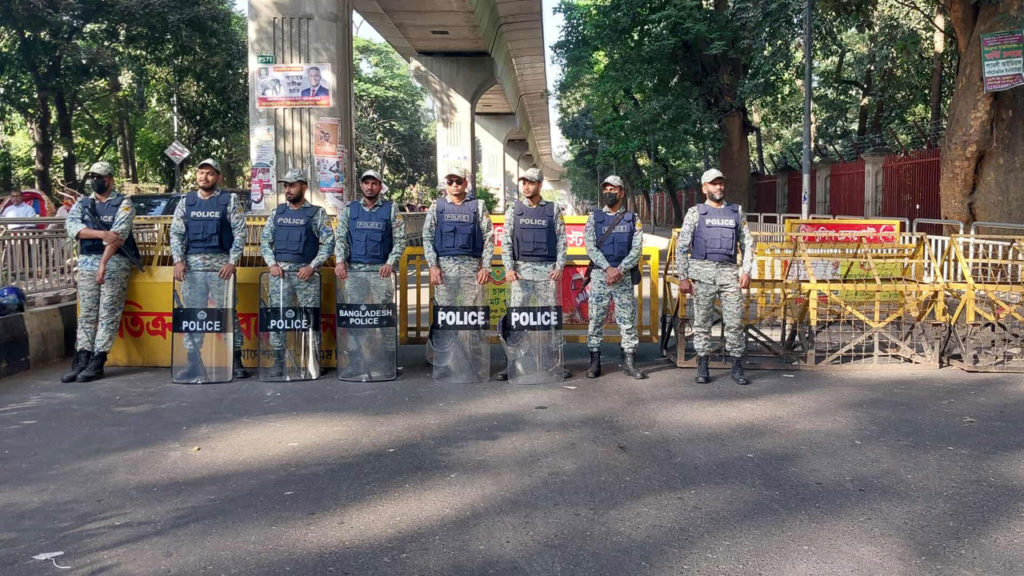 শেখ হাসিনার মামলার রায় ঘিরে ট্রাইব্যুনালের নিরাপত্তা জোরদার