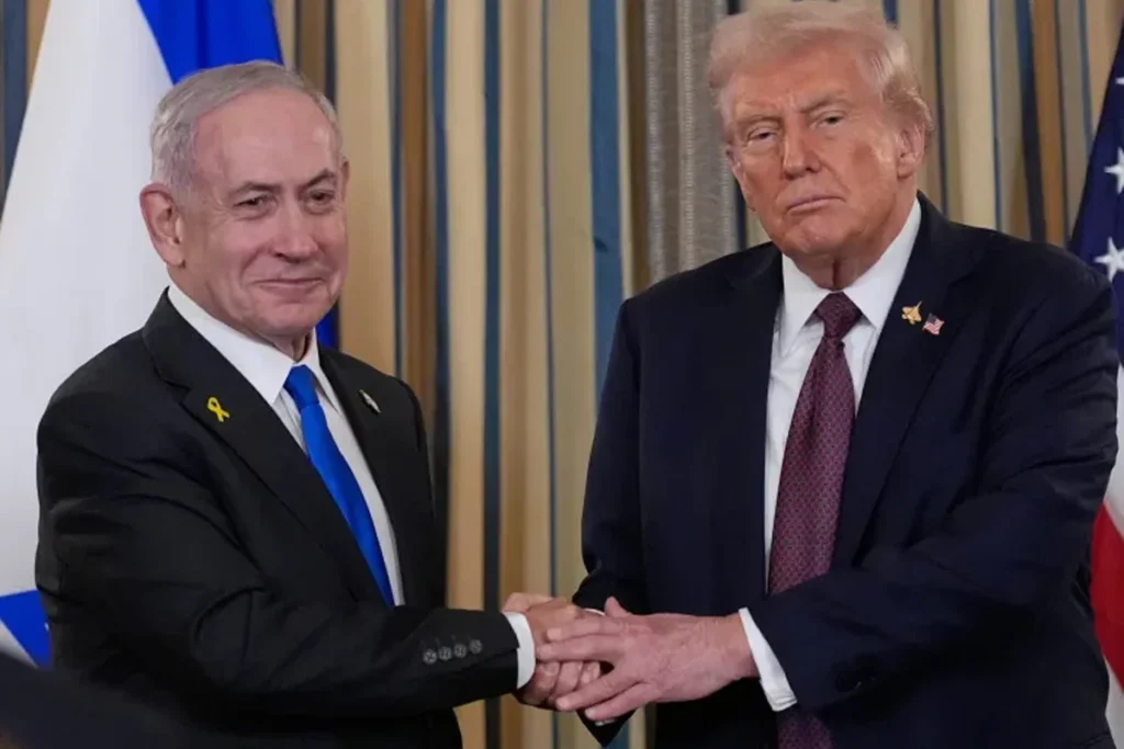 মার্কিন প্রেসিডেন্ট ট্রাম্পের ইসরায়েলি প্রধানমন্ত্রী নেতানিয়াহুকে ক্ষমা করার আবেদন