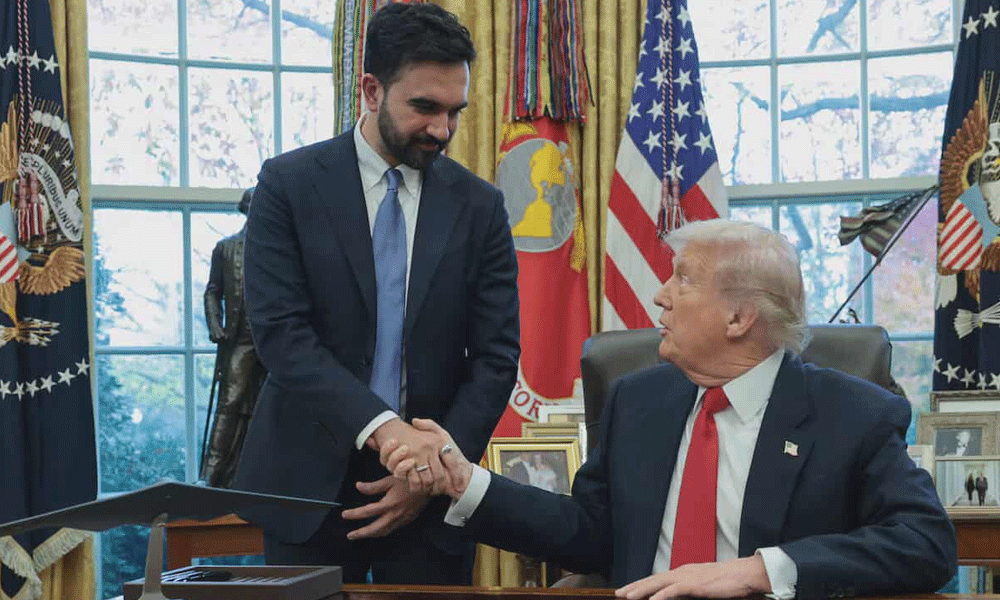 নিউইয়র্কের নবনির্বাচিত মেয়রের সঙ্গে ট্রাম্পের বৈঠককে ফলপ্রসূ আখ্যা