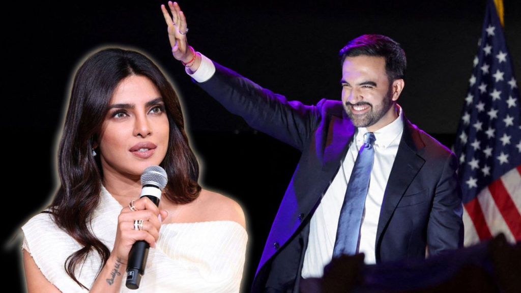 নিউইয়র্কের প্রথম মুসলিম ও কনিষ্ঠতম মেয়র জোহরান মামদানিকে প্রিয়াঙ্কা চোপড়ার