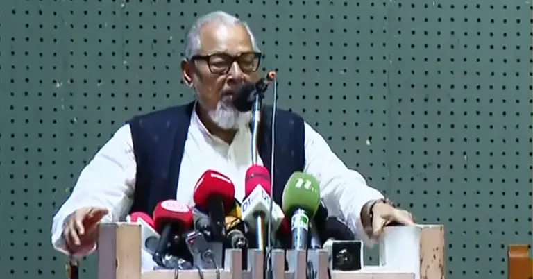 শহিদ বুদ্ধিজীবী দিবসের আলোচনা সভায় নজরুল ইসলাম খানের বক্তব্য