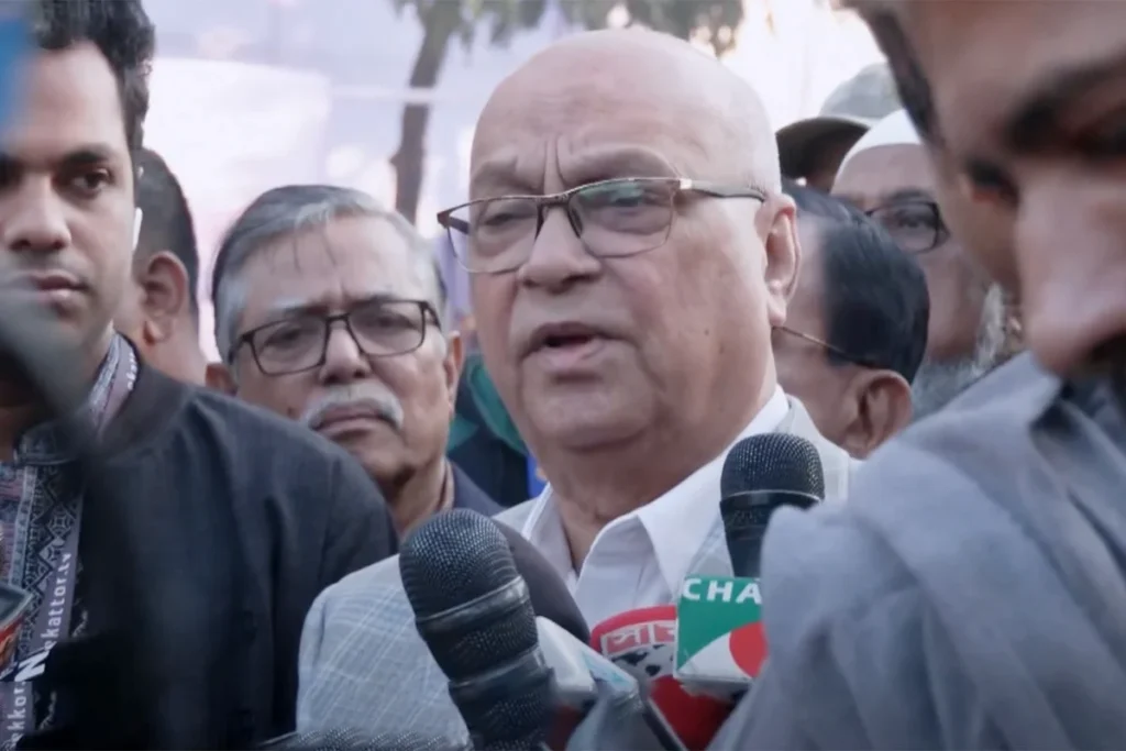 মুক্তিযুদ্ধের ইতিহাস বিকৃতি অগ্রহণযোগ্য, নির্বাচনের মাধ্যমে নতুন বাংলাদেশ নির্মাণ হবে: উপদেষ্টা ফারুক-ই-আজম