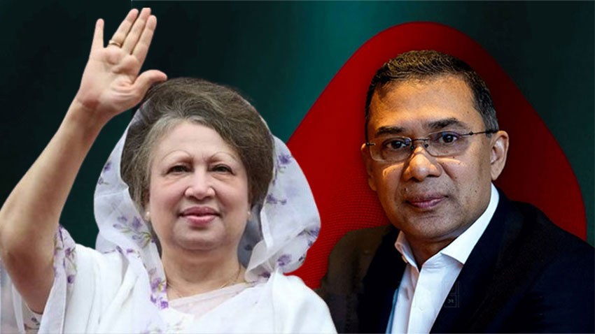 শেষ মুহূর্তে বেগম খালেদা জিয়ার পাশে ছিলেন তারেক রহমান