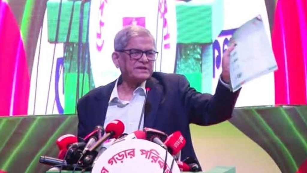 বিএনপি মহাসচিবের অভিযোগ—ধর্মের নামে দেশে বিভাজন সৃষ্টির উদ্যোগ