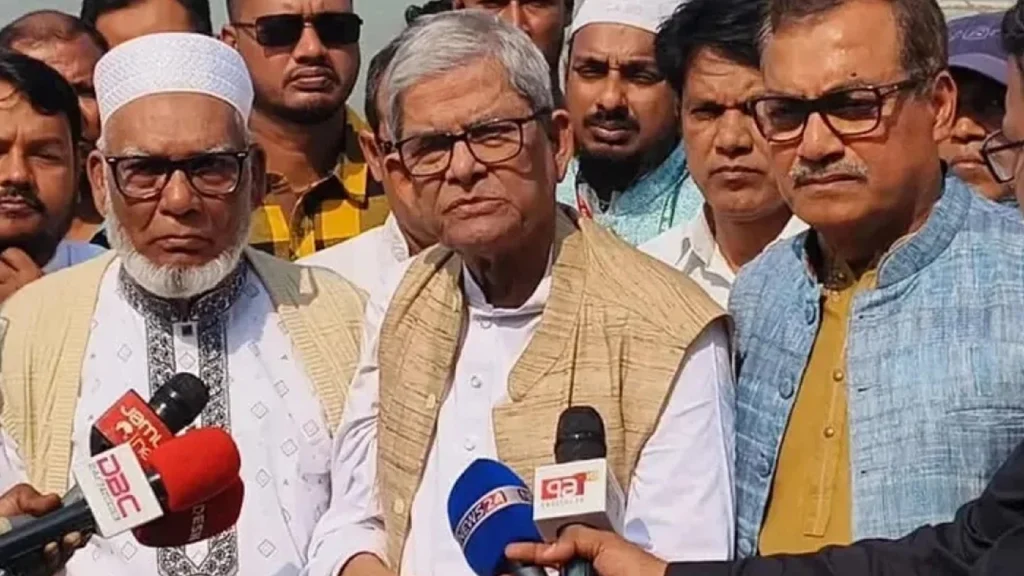 নির্বাচন নিয়ে শঙ্কা অনেকটাই কেটে গেছে : মির্জা ফখরুল ইসলাম আলমগীর