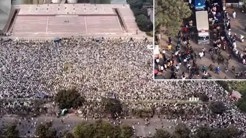 শহীদ শরীফ ওসমান হাদির মরদেহ পৌঁছেছে জাতীয় সংসদ ভবনের দক্ষিণ প্লাজায়