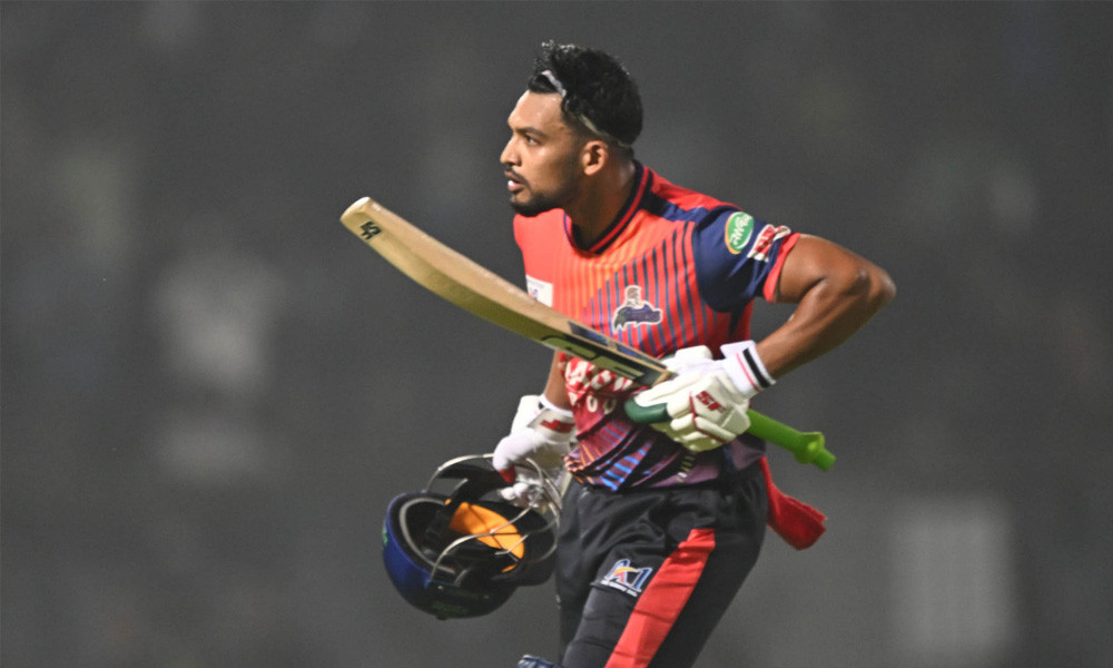 রাজশাহী ওয়ারিয়র্সের উজ্জ্বল সূচনা, সিলেট টাইটানসকে ৮ উইকেটে হারালেন শান্ত