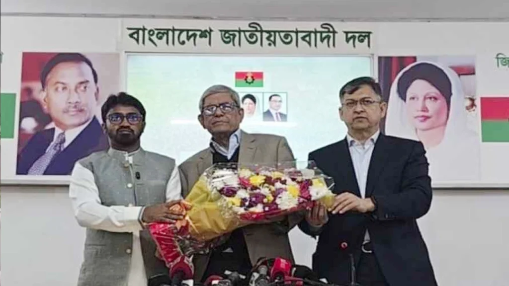 বিএনপিতে যোগ দিলেন মোহাম্মদ রাশেদ খাঁন, ঝিনাইদহ-৪ আসনে ধানের শীষে মনোনয়ন