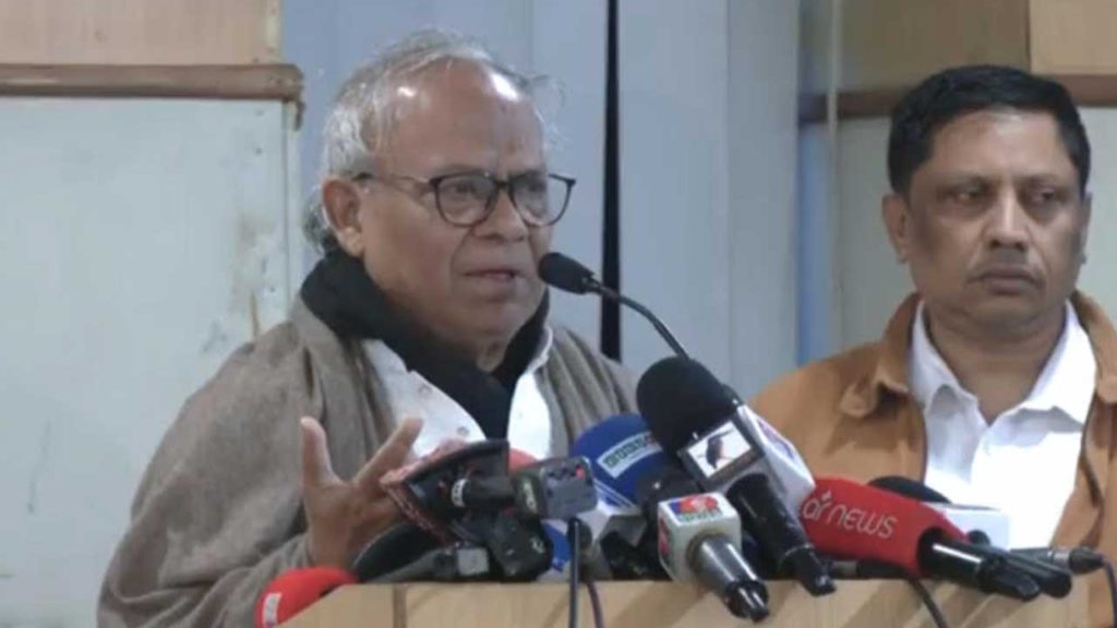 সংকটে শোকে আজ জাতি মায়ের ছায়া থেকে বঞ্চিত হয়েছে : রুহুল কবির রিজভী