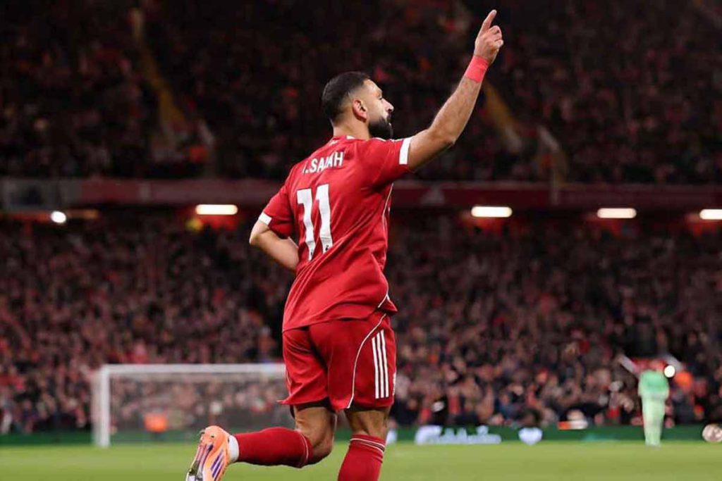 লিভারপুলের হয়ে সর্বোচ্চ গোল-ইনভলভমেন্টে নতুন রেকর্ড গড়লেন মোহাম্মদ সালাহ