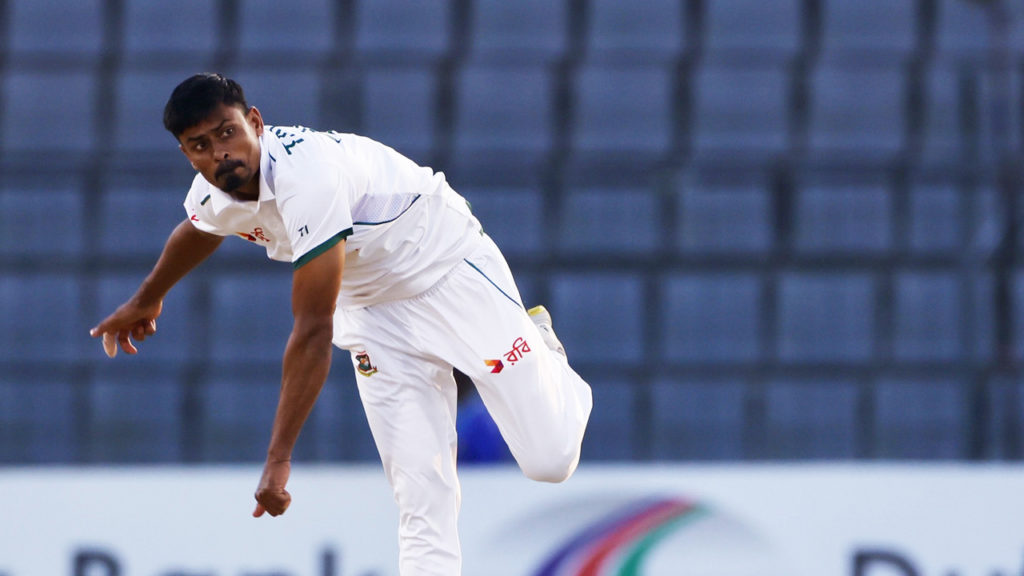 আইসিসির প্লেয়ার অব দ্য মান্থের দৌড়ে তাইজুল ইসলাম