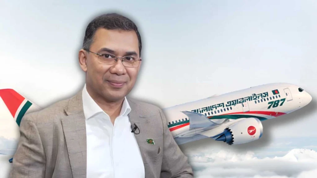 আওয়ামী পন্থী কেবিন ক্রু তারেক রহমানের ফ্লাইটে