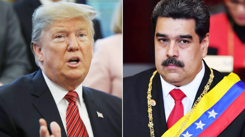 ভেনেজুয়েলার প্রেসিডেন্ট মাদুরোকে ক্ষমতা ছাড়ার আহ্বান যুক্তরাষ্ট্রের