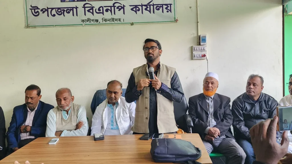 ঝিনাইদহ-৪ আসনে ধানের শীষ প্রার্থী রাশেদ খাঁনের হুমকির অভিযোগ ও উন্নয়ন পরিকল্পনা