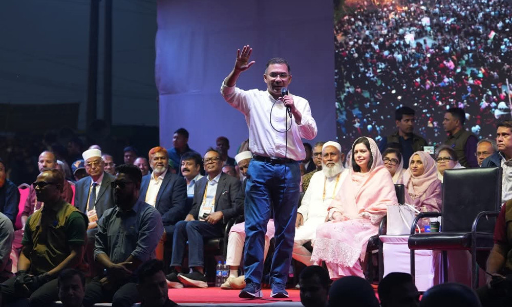 ভোটাধিকার প্রতিষ্ঠায় ঐক্যবদ্ধ থাকার আহ্বান তারেক রহমানের