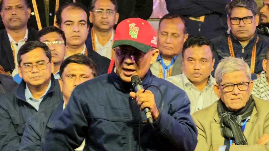 রংপুরে নির্বাচনী জনসভায় কৃষিঋণ মওকুফসহ উন্নয়ন পরিকল্পনার ঘোষণা তারেক রহমানের